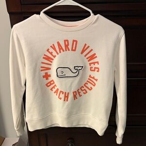 Vineyard Vines Sweatshirt with Orange Accents